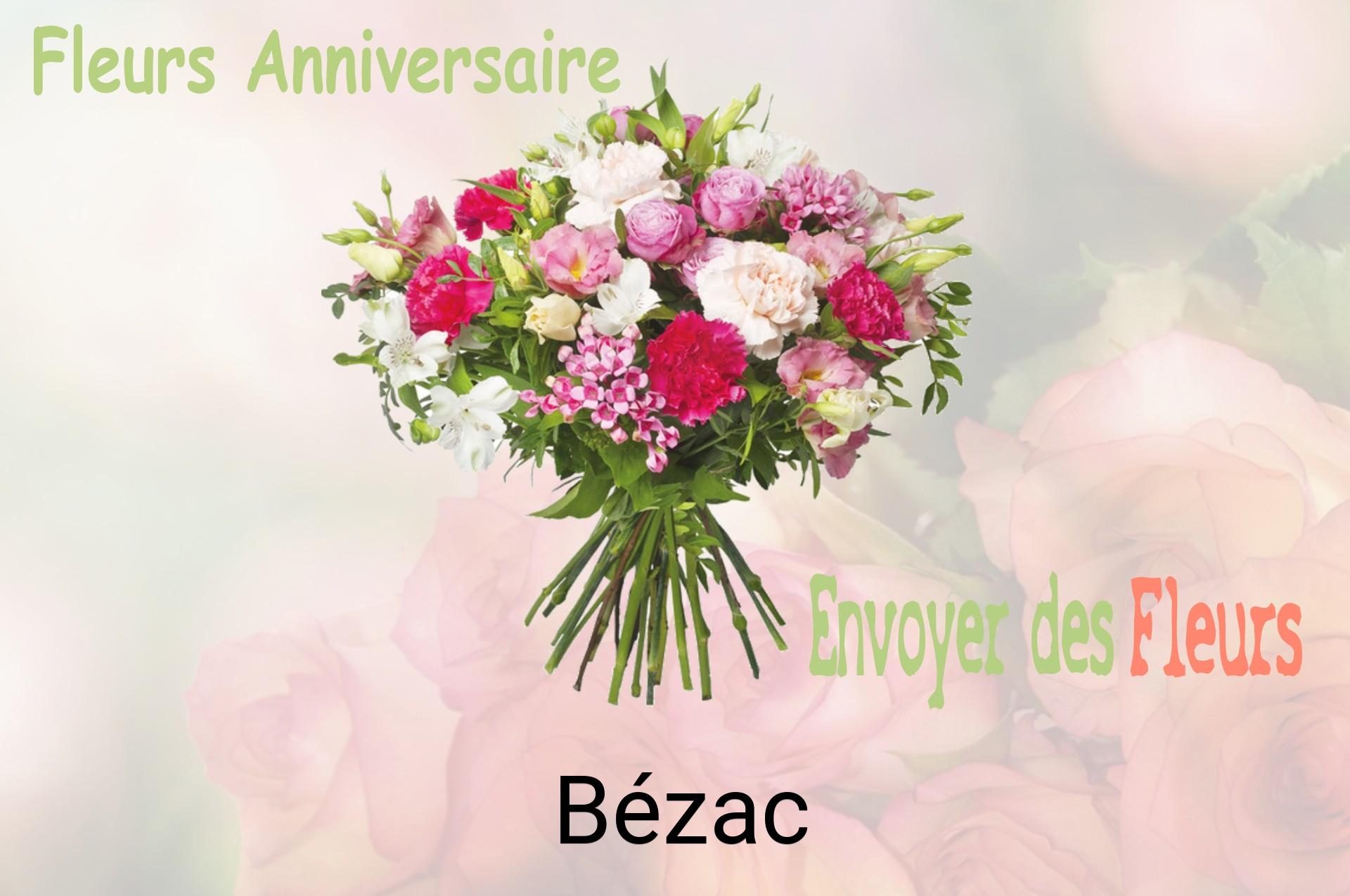 Bouquet de fleurs d’anniversaire livré à Bézac